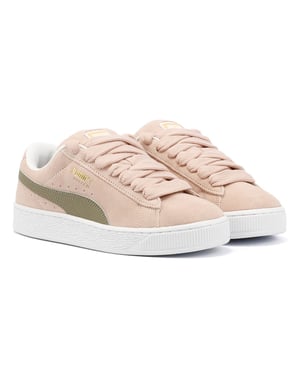 Puma Suede XL Suede Damestrainers Roos/Kwarts
