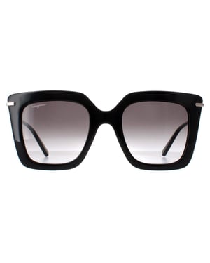 Salvatore Ferragamo SF1041S 001 zwarte rook gradiÃ«nt zonnebril