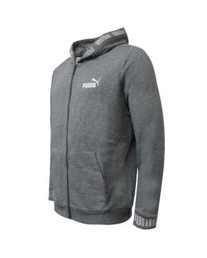 Puma Amplified Hooded Jacket Heren Grijs Casual Track Top 844792 03