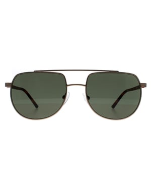 Calvin Klein CK20301S 716 mat licht goudgroene zonnebril