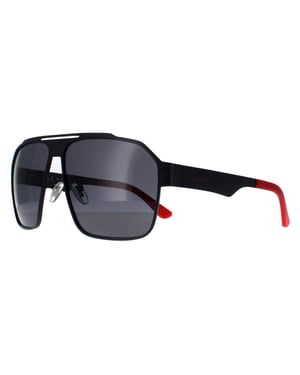 Police Aviator Heren Mat Donkergrijs Rook Gepolariseerd SPLL08M Summit 1