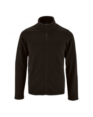 SOLS Heren Normandische Fleece Jas (Zwart)
