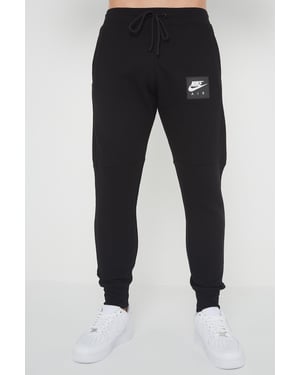 Nike Air heren fleece joggingbroek in zwart