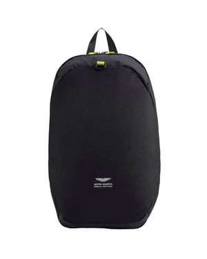 Aston Martin F1 Official Team Mens Zwarte Rugzak