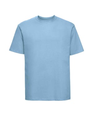 Russell Heren Ringspun Cotton Classic T-shirt (Hemelsblauw)