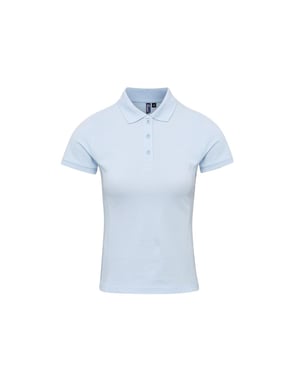 Premier Dames/Dames Coolchecker Plus Poloshirt (Lichtblauw)