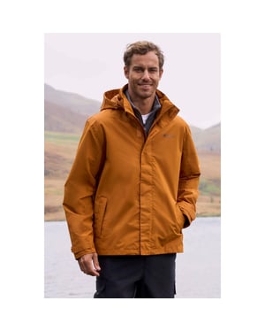 Mountain Warehouse Heren Fell II 3 in 1 jas (Gebrande sinaasappel)