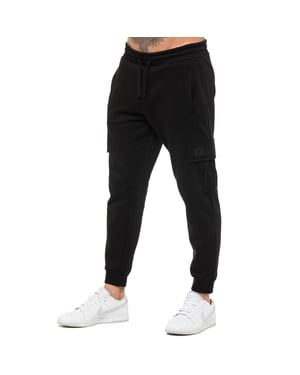 Enzo | Heren Cargo Joggers - Zwart
