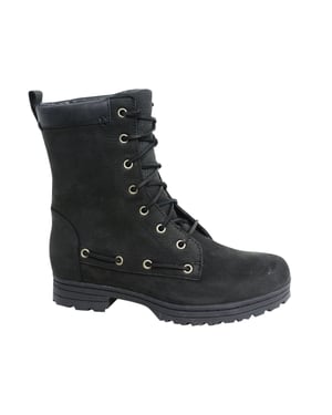 Sebago Dorset Lace Up Zwart Leer Vrouwen Winter Waterdichte Laarzen B512100 B35C