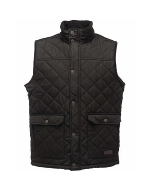 Regatta Heren Tyler Mouwloze Bodywarmer/Gilet (Zwart)