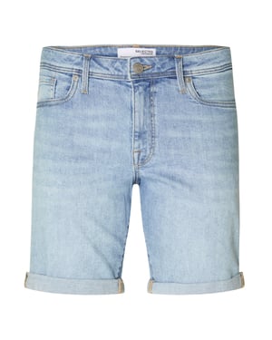 Geselecteerde Shorts Alex Slim Short Blauw
