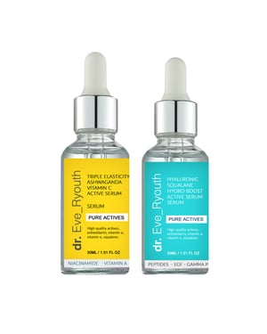 Squalaan actief serum 30ml + Ashwaganda serum 30ml