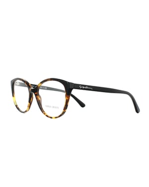 Giorgio Armani bril AR7138 5584 Geel Havana en Black 52mm dames