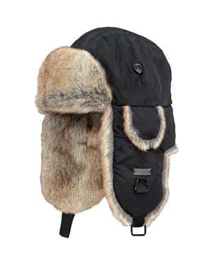 Barts Dames Kamikaze Zijdezachte Faux Fur Gevoerde Trapper Hoed