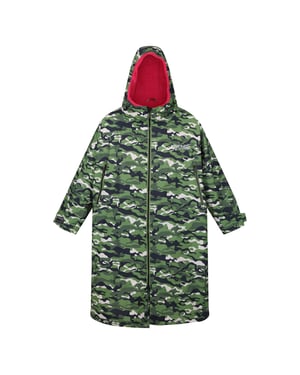 Regatta Uniseks Camouflage Oversized Veranderjas voor volwassenen (Cactusgroen)