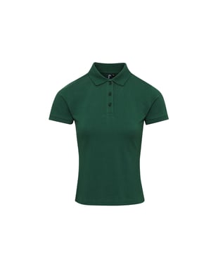 Premier Dames/dames Coolchecker Plus Piqu Polo met CoolPlus (Fles)