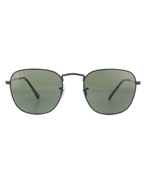 Ray-Ban Zonnebril Frank Legend RB3857 919931 Gepolijst Zwart Groen G-15