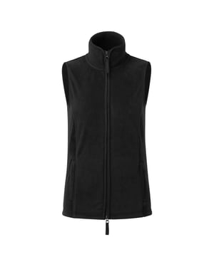 Premier Dames/dames Artisan Fleece Gilet (Zwart)