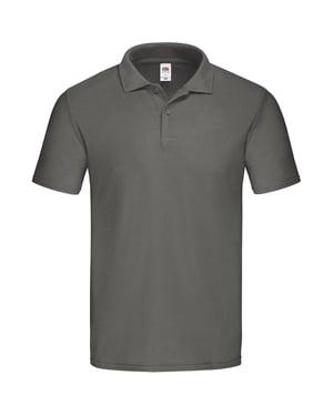 Fruit of the Loom Heren Origineel Polo Shirt (Licht Grafiet)
