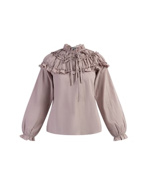 Dreimaster Blouse Dames oud roze