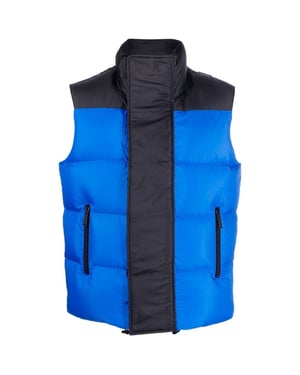 Dsquared2 blauw gilet donsjack