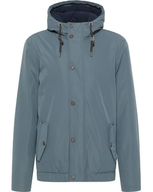 Mo winterjas mimo Heren blauw-grijs