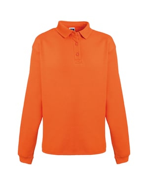 Russell Europe Mens Heavy Duty Collar Sweatshirt (Oranje)