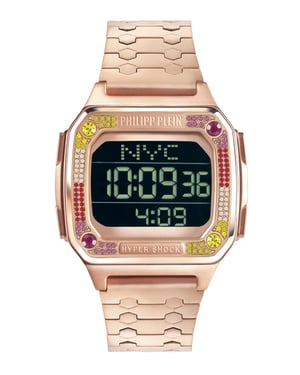 Philipp Plein Hyper $hock Unisex Horloge Rosékleurig PWHAA0821