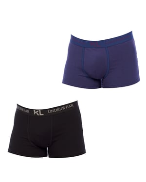 Pack-2 Boxers ademende stof KLB2 heren