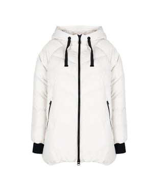 Geox jas Hoara Vrouw Wit