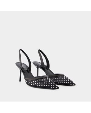 Lidia Slingback 70 pumps - Paris Texas - Synthetisch - Zwart