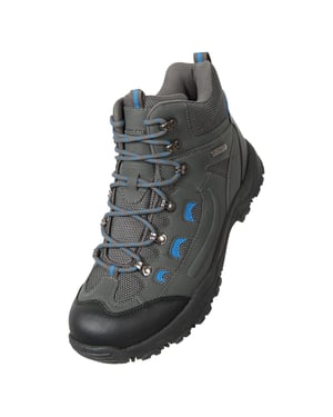 Mountain Warehouse Heren Adventurer Waterdichte Wandelschoenen (Grijs)