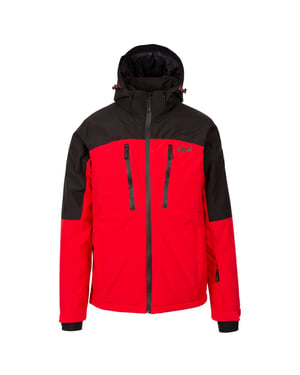 Trespass Heren Nixon DLX Ski jas (Rood)