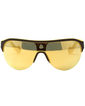 Moncler ML0049 50L OO Yellow Sunglasses
