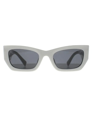 Miu Miu MU09WS 1425S0 wit donkergrijs zonnebril