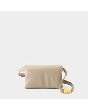 Kleine Hobo Prisma tas - Marni - Leer - Bruin