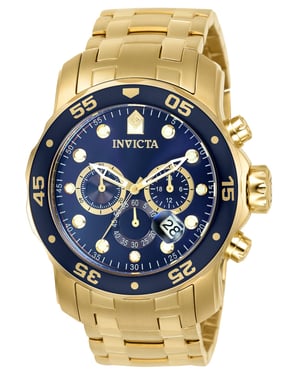 Invicta Pro Diver - SCUBA 0073 Heren Kwarts Horloge - 48mm
