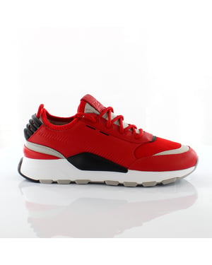 Puma RS-0 Sound Lace Up Rood Heren Trainers Hardloopschoenen Slip On Schoenen 366890 03