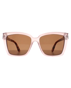 Atum Eden C2 glanzend transparant roze bruin gradiÃ«nt zonnebril