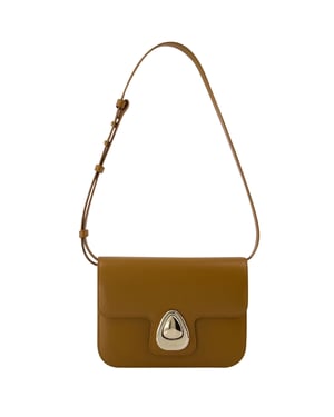 Astra kleine schoudertas - A.P.C - Leer - Bruin
