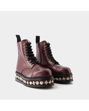 Toga Pulla Aj1287 laarzen - - Leer - Bordeaux