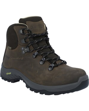 Hi-Tec Ravine Pro Dames Wandelschoenen Van Bruin Leer