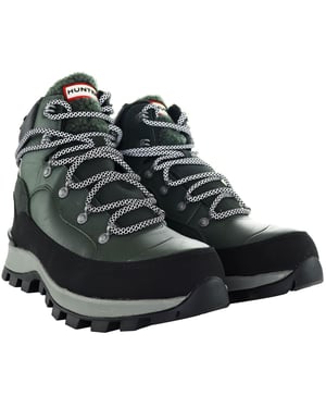 Hunter Explorer Heren Groen/Zwart Laarzen