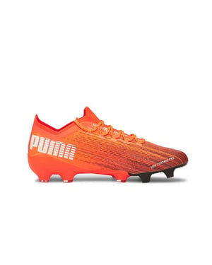Puma Ultra 1.1 FG/AG Lace-Up Oranje Synthetisch Heren Voetbalschoenen 106044 01
