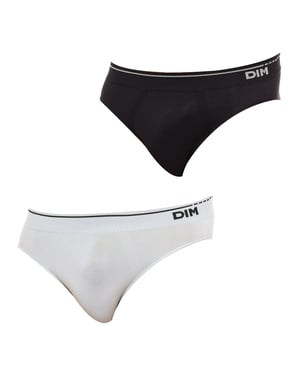 Pack-2 Slips Unno Basic naadloos D05HE voor mannen biedt goede mobiliteit en comfort