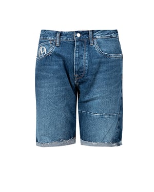 Pepe Jeans shorts Callen Reclaim Mannen blauw