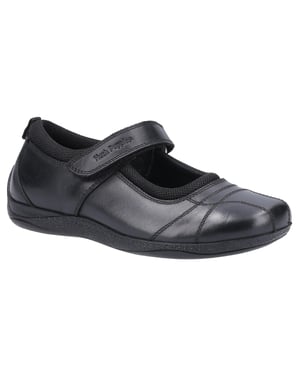 Hush Puppies Meisjes Clara Leren Schoolschoenen (Zwart)