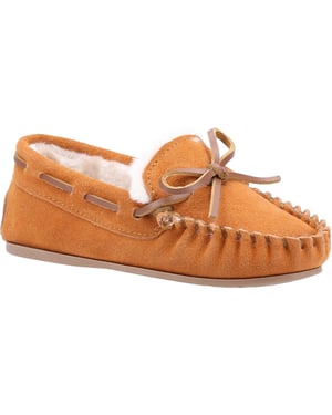 Hush Puppies Kinderen/Kinderen Addison Suède Slippers (Tan)