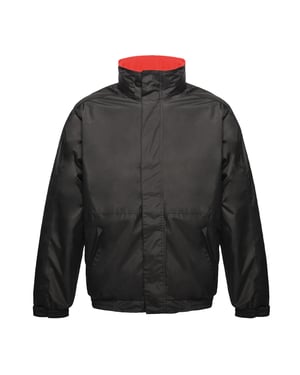 Regatta Heren Dover Waterdicht Windproof Jasje (Zwart/Rood)