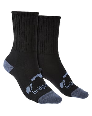 Bridgedale - Kinderen Merino Wol Wandelsokken - Zwart